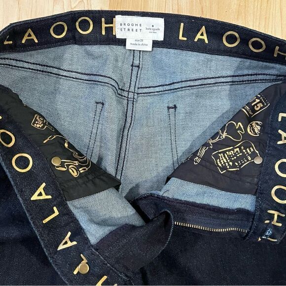 Kate Spade Broome Street Dark Wash Jeans Women’s 28 - Picture 7 of 7